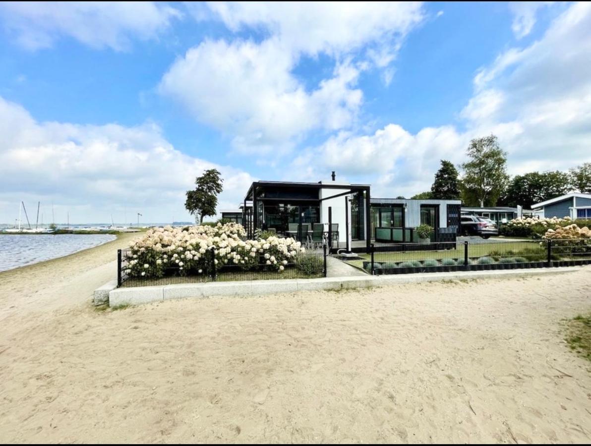 Luxus Cube Meerblick Veluwemeer Am Strand In Erster Reihe Hulshorst Extérieur photo