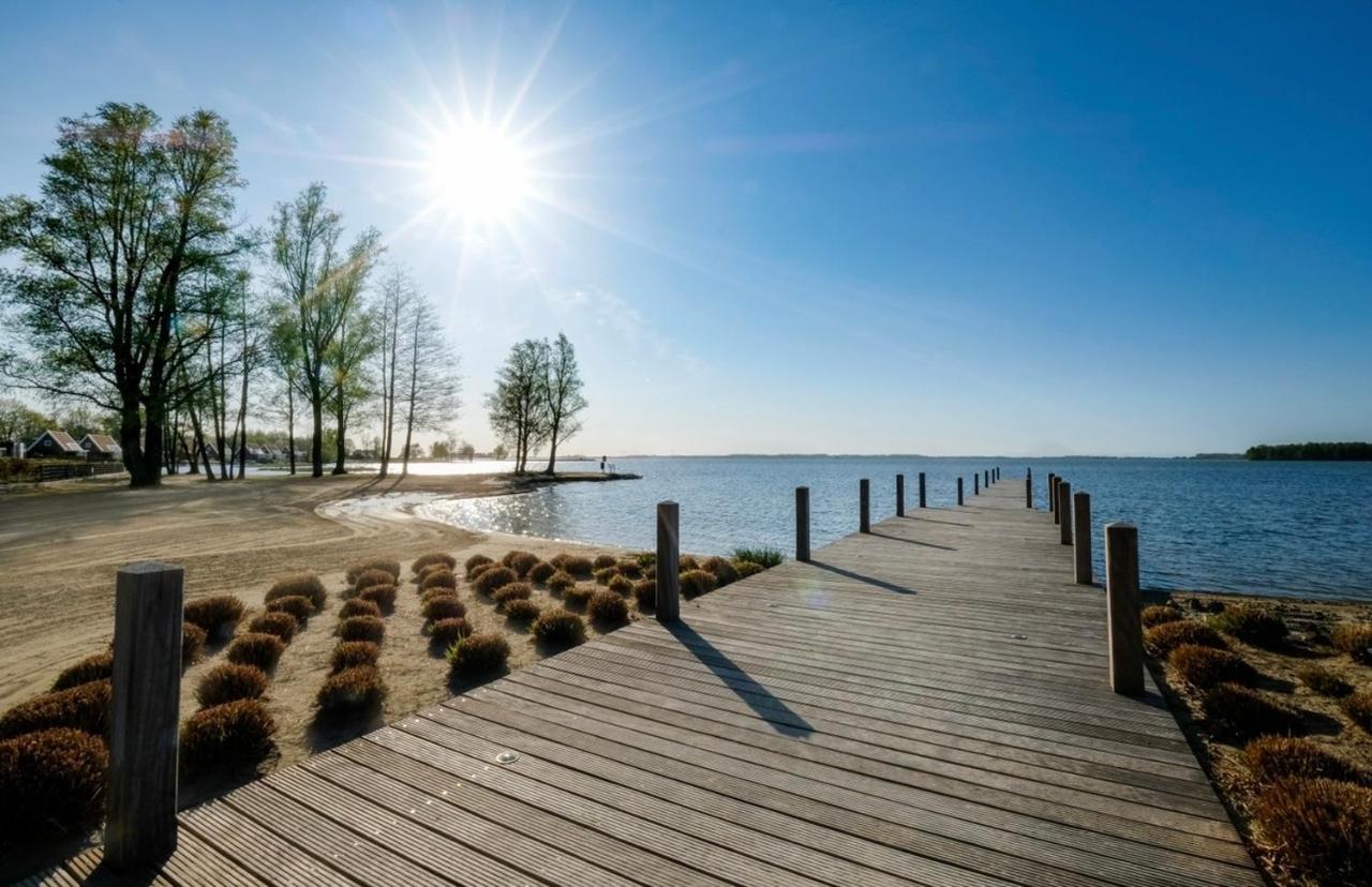 Luxus Cube Meerblick Veluwemeer Am Strand In Erster Reihe Hulshorst Extérieur photo