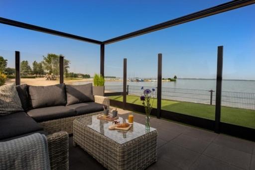 Luxus Cube Meerblick Veluwemeer Am Strand In Erster Reihe Hulshorst Extérieur photo